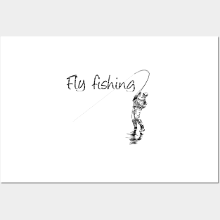 Fly fishing Posters and Art